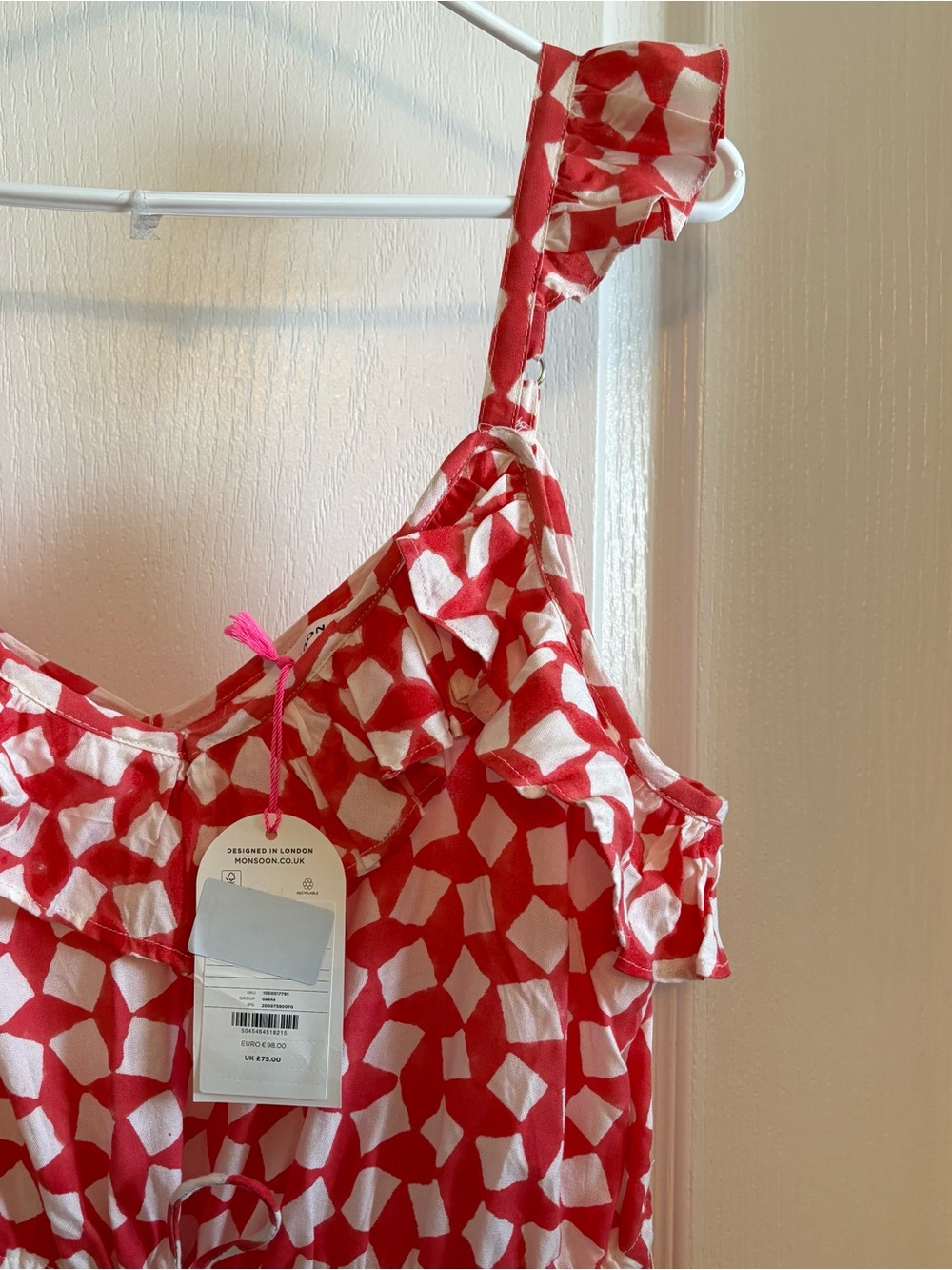 Monsoon Tiered Maxi Dress - Picture 4 of 8